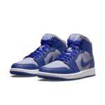 Pandabuy Air Jordan 1 Mid SE 'Iron Purple Deep Royal'