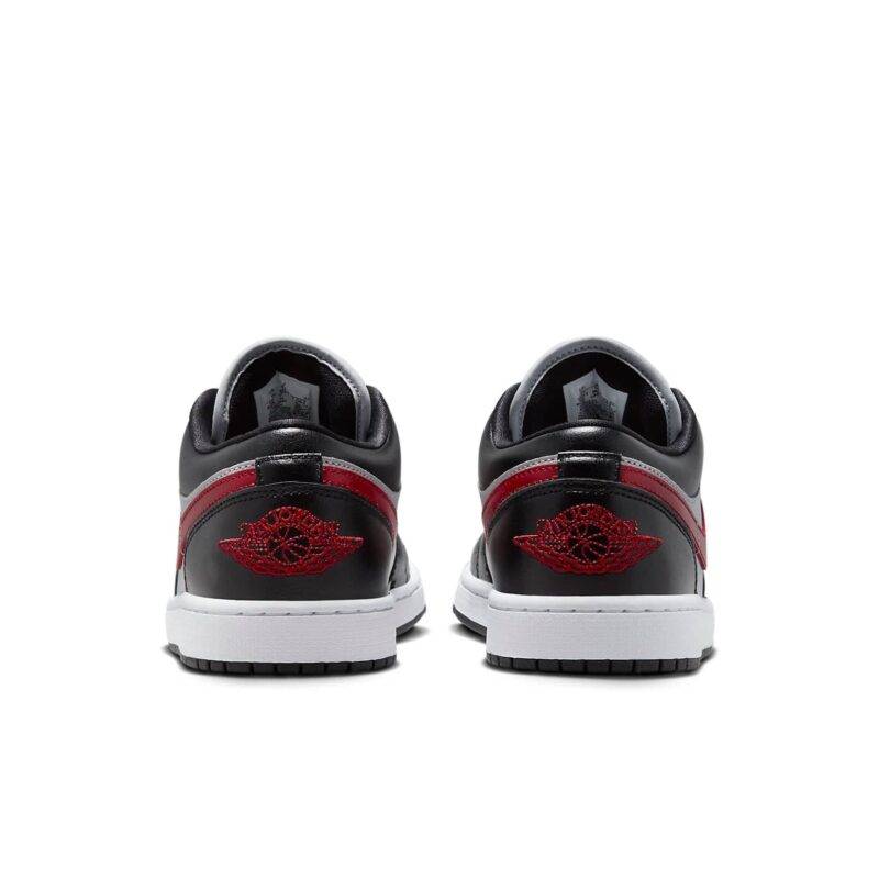 Pandabuy Air Jordan 1 Low 'Wolf Grey Gym Red'