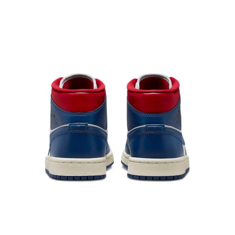 Pandabuy Air Jordan 1 Mid 'French Blue Gym Red'