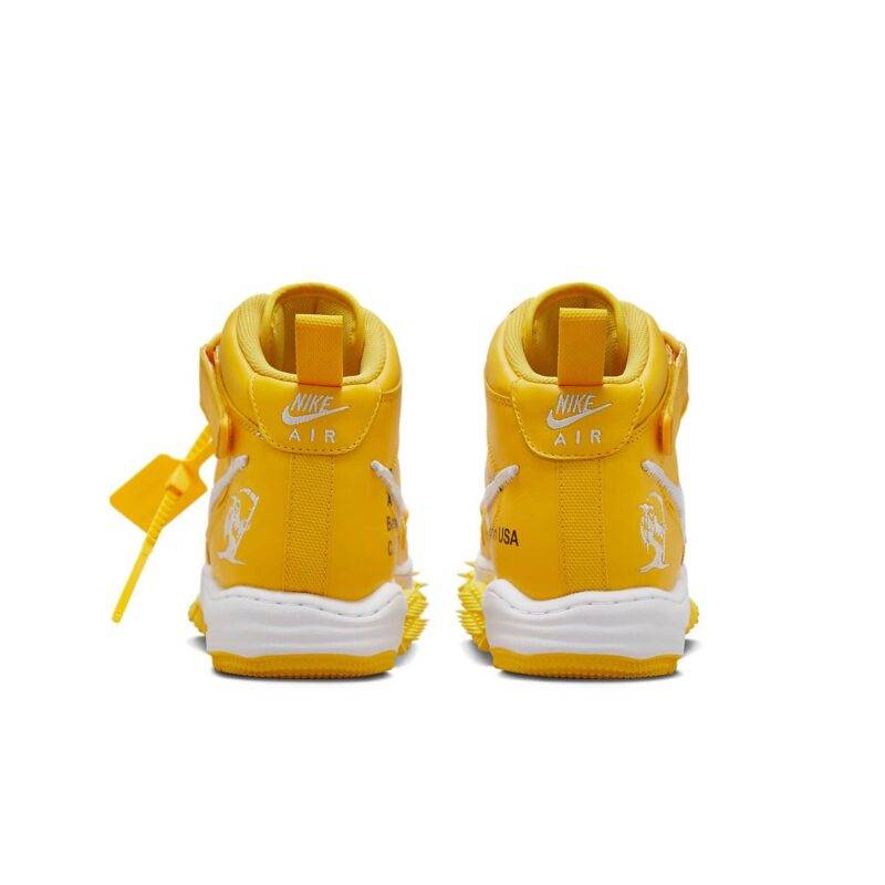 Pandabuy Nike Pandabuy Air Force 1 Mid SP x OFF-WHITE 'Varsity Maize'