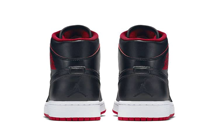 Pandabuy Air Jordan 1 Mid 'Black Red'