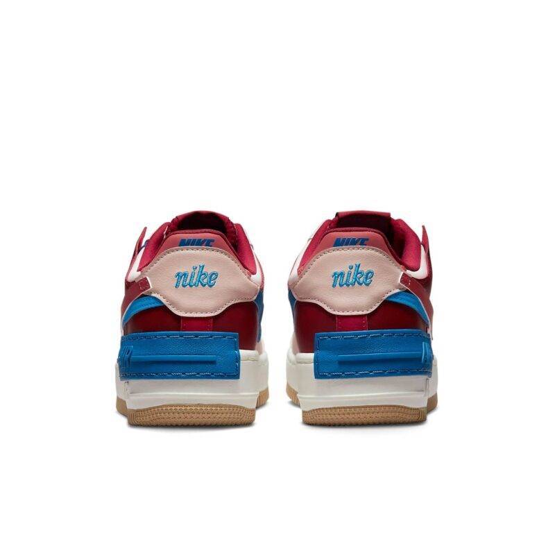 Pandabuy Nike Pandabuy Air Force 1 Low Shadow 'Light Soft Pink Team Red Blue'