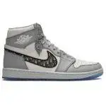 Dior x Pandabuy Air Jordan 1 High OG 'White Wolf Grey'