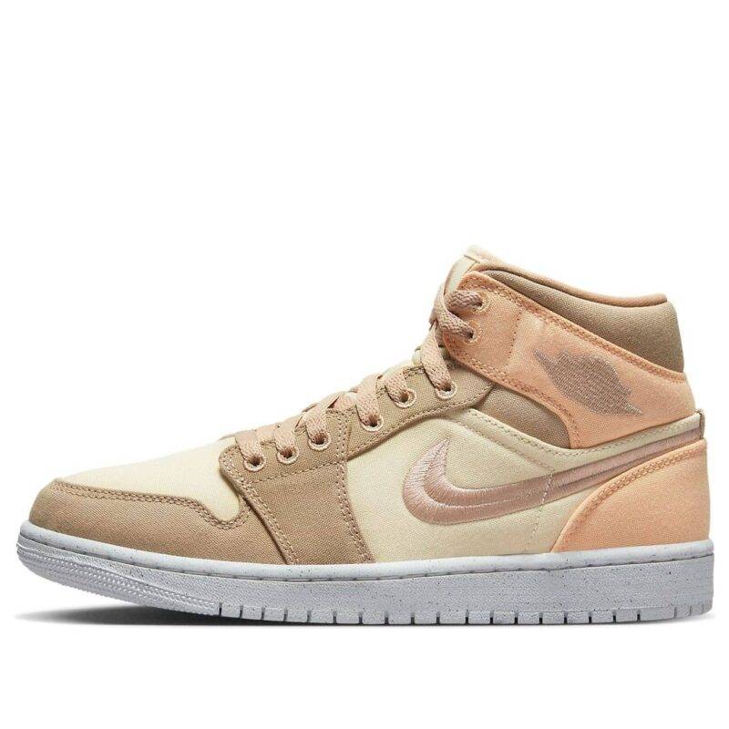 Pandabuy Air Jordan 1 Mid SE 'Canvas Khaki'