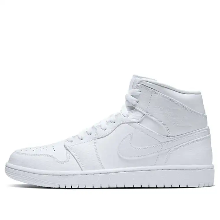 Pandabuy Air Jordan 1 Mid 'Triple White 2020'