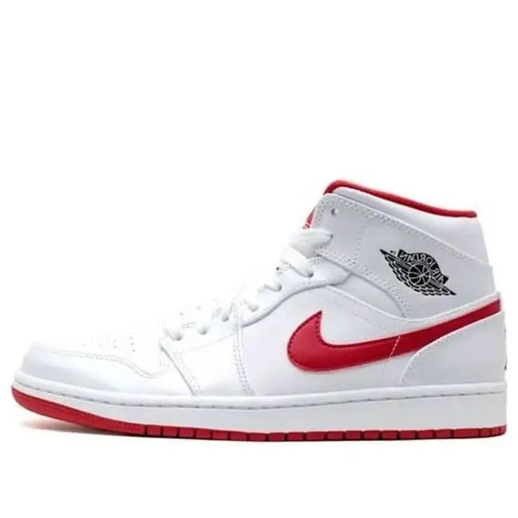 Pandabuy Air Jordan 1 Mid 'White Gym Red'