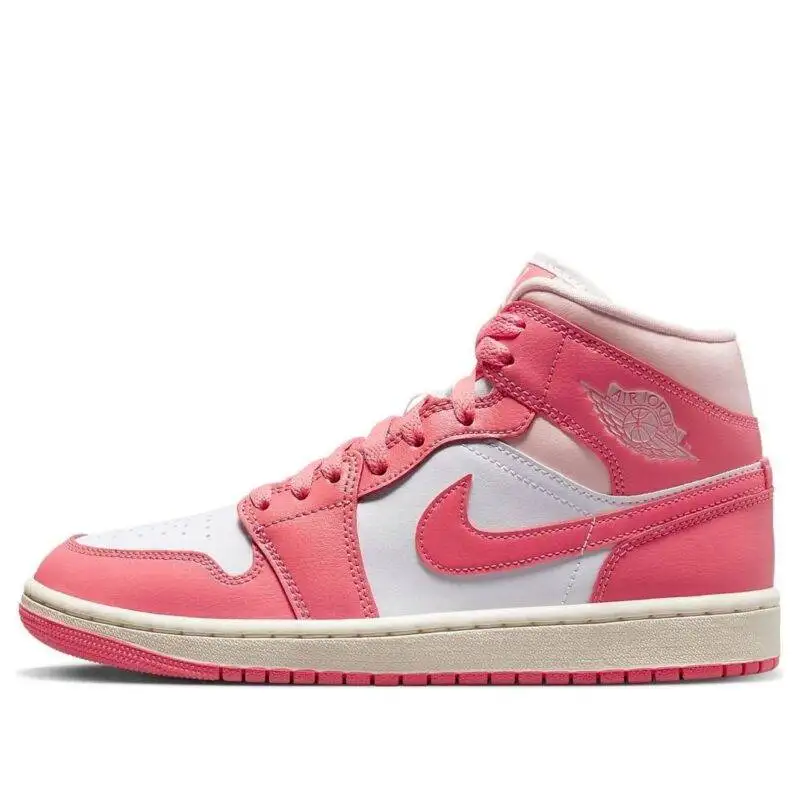 Pandabuy Air Jordan 1 Mid 'Strawberries and Cream'