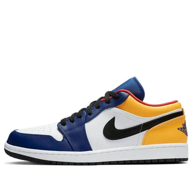 Pandabuy Air Jordan 1 Low 'White Deep Royal Blue'