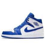 Pandabuy Air Jordan 1 Mid 'Hyper Royal White'