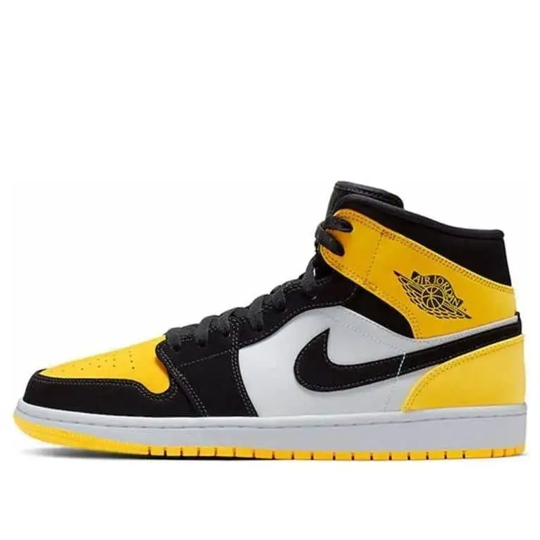 Pandabuy Air Jordan 1 Mid SE 'Yellow Toe'