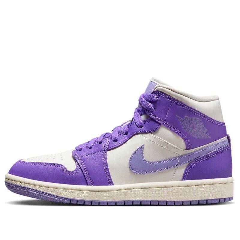 Pandabuy Air Jordan 1 Mid 'Purple White'