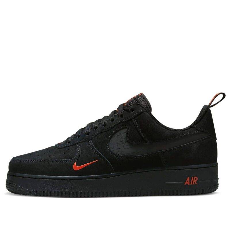 Pandabuy Nike Pandabuy Air Force 1 Low '07 LV8 'Multi-Swoosh Black Crimson'