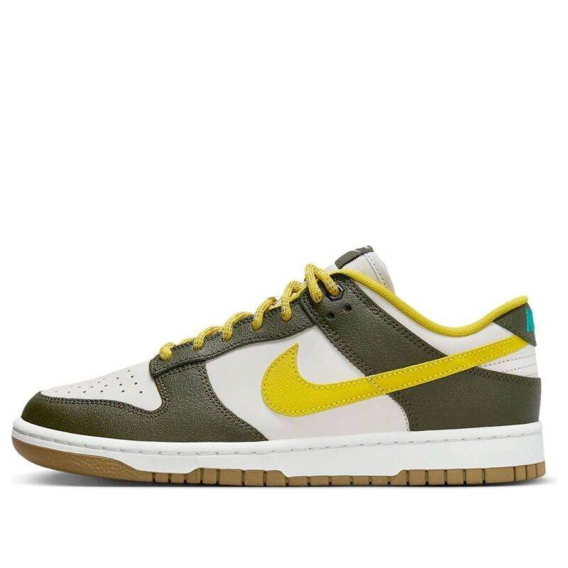 Pandabuy Nike Dunk Low Retro PRM 'Cargo Khaki Vivid Sulfur'