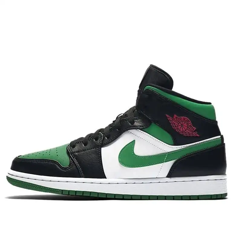 Pandabuy Air Jordan 1 Mid 'Green Toe'