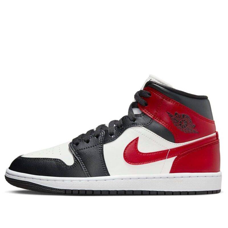 Pandabuy Air Jordan 1 Mid 'Black Toe'