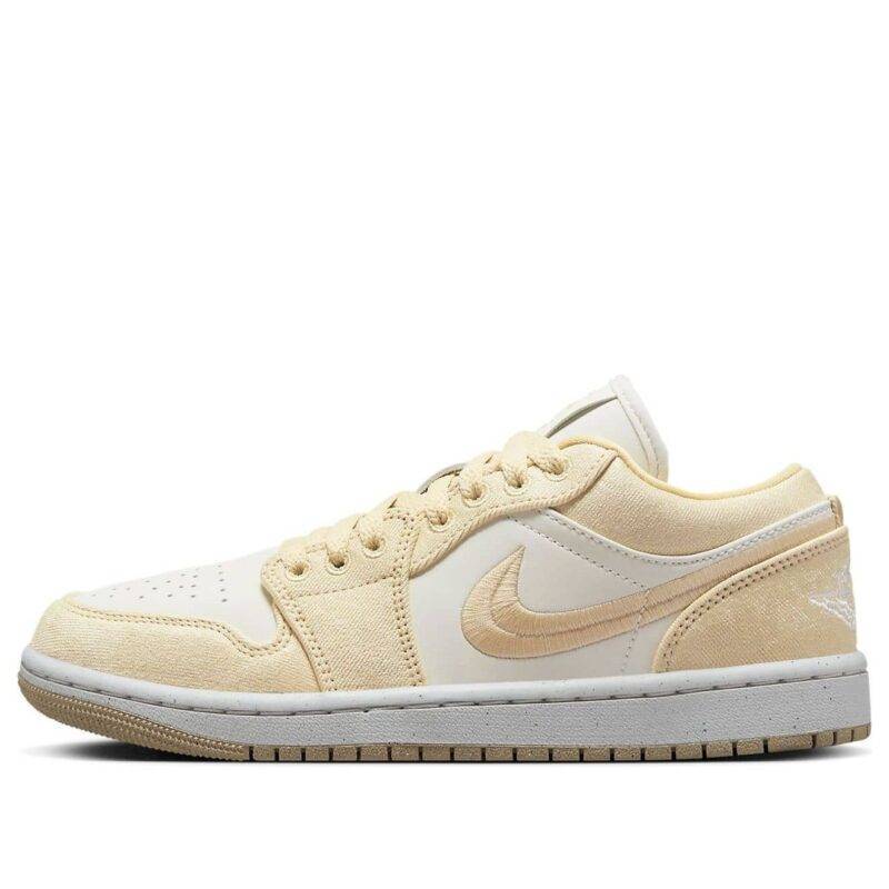 Pandabuy Air Jordan 1 Low SE 'Canvas - Team Gold'