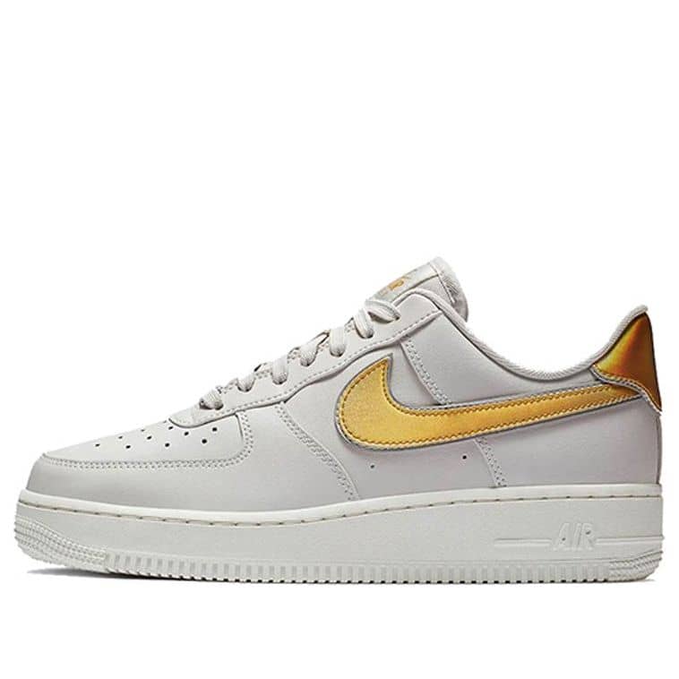 Pandabuy Nike Pandabuy Air Force 1 Low 'Metallic Platinum Metallic Gold'