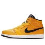 Pandabuy Air Jordan 1 Mid 'University Gold Black'