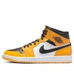 Pandabuy Air Jordan 1 Mid 'Reverse Yellow Toe'