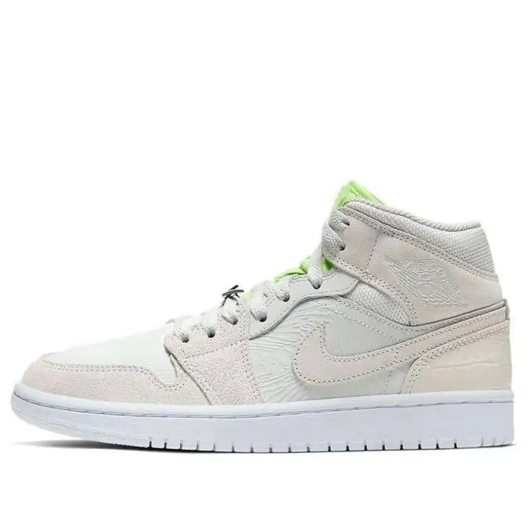 Pandabuy Air Jordan 1 Mid 'Ghost Green'