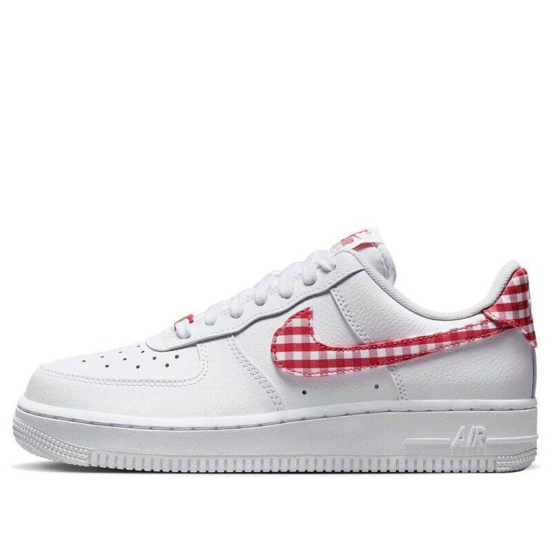 Pandabuy Air Force 1 Low '07 Essential 'Mystic Red Gingham'