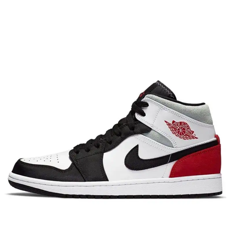 Pandabuy Air Jordan 1 Mid SE 'Red Black Toe'