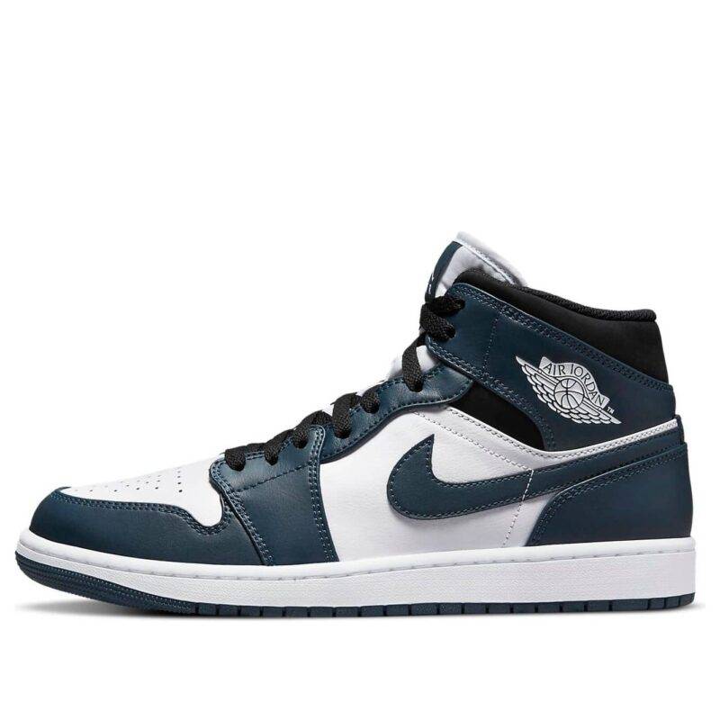 Pandabuy Air Jordan 1 Mid 'Armory Navy Dark Teal'