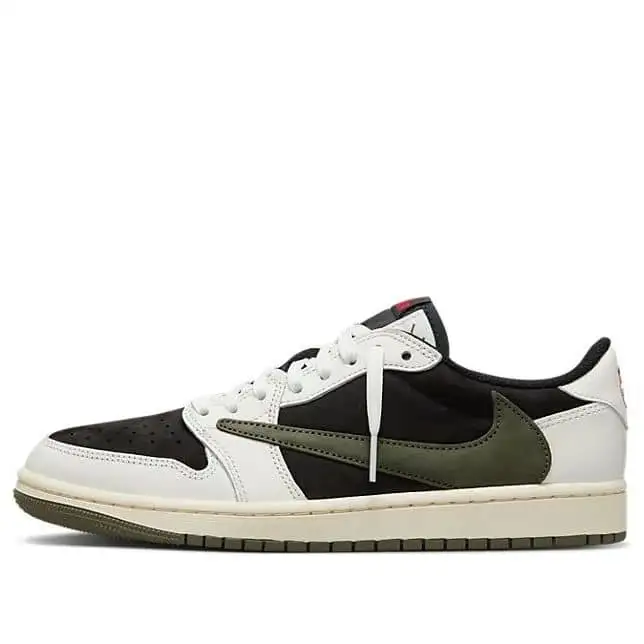 Pandabuy Air Jordan 1 Retro Low OG SP 'Travis Scott Medium Olive'