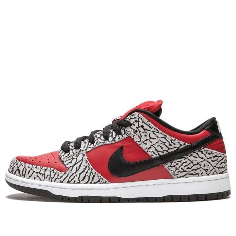 Pandabuy Nike Supreme x Dunk Low Premium SB 'Red Cement'