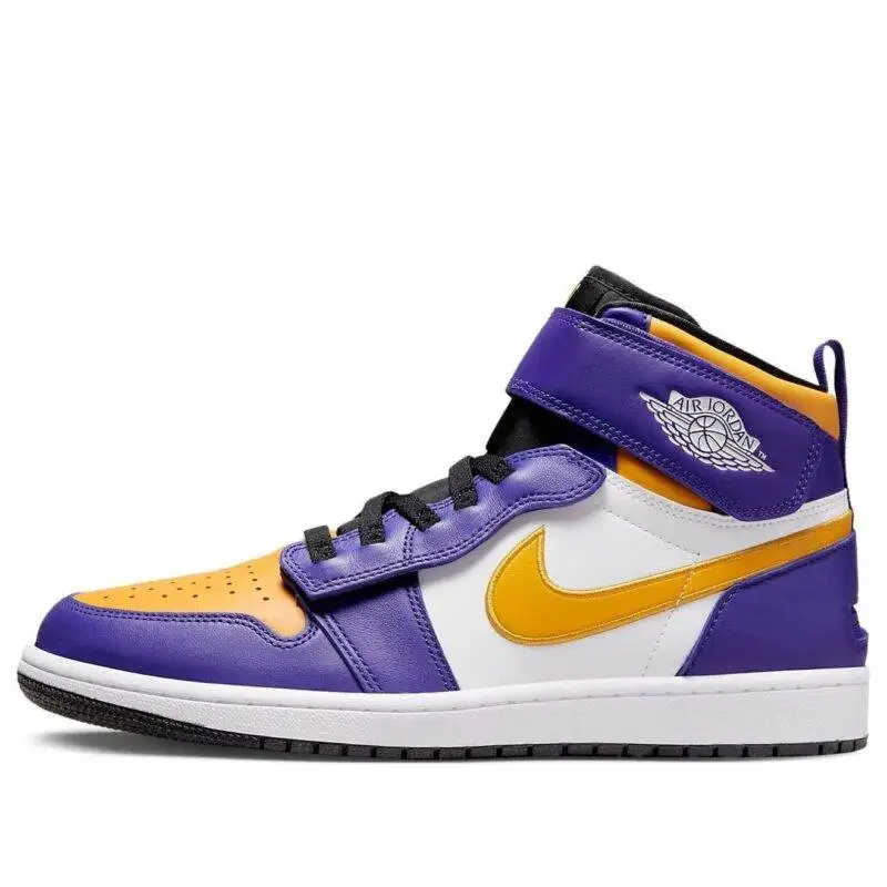 Pandabuy Air Jordan 1 High FlyEase 'Lakers'