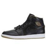 Pandabuy Air Jordan 1 Mid 'Black Gold'