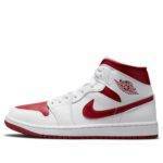 Pandabuy Air Jordan 1 Mid 'White Pomegranate'