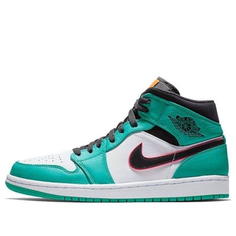 Pandabuy Air Jordan 1 Mid SE 'South Beach Turbo Green'