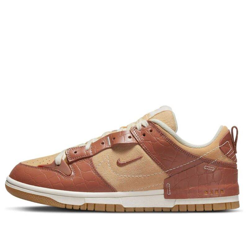 Pandabuy Nike Dunk Low Disrupt 2 'Brown Crocodile'