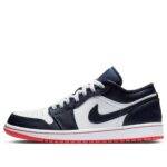 Pandabuy Air Jordan 1 Retro Low 'Obsidian Ember Glow'