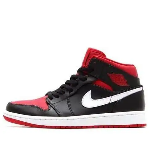 Pandabuy Air Jordan 1 Mid 'Black Gym Red'