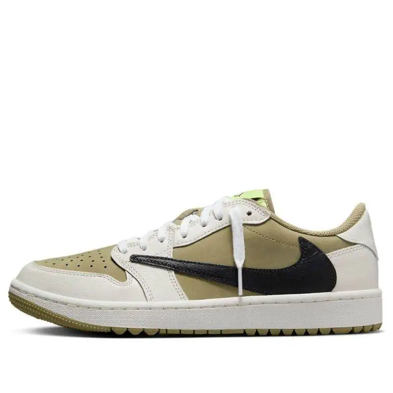 Pandabuy Air Jordan 1 Low Golf x Travis Scott 1 'Olive'