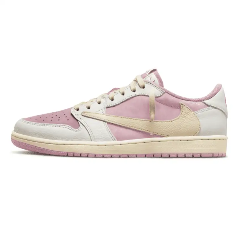 Travis Scott x Pandabuy Air Jordan 1 Low OG “Shy Pink”