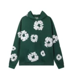 Pandabuy Clothing Denim Tears The Cotton Wreath Hooded Sweatshirt ‘Green’