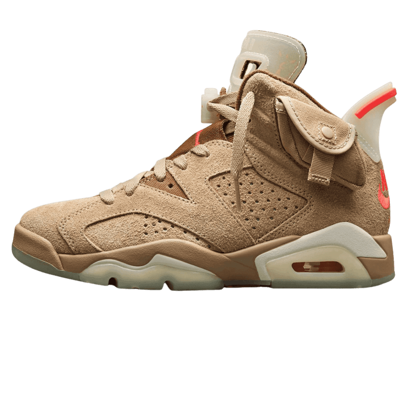 Travis Scott x Pandabuy Jordan 6 Retro 'British Khaki'