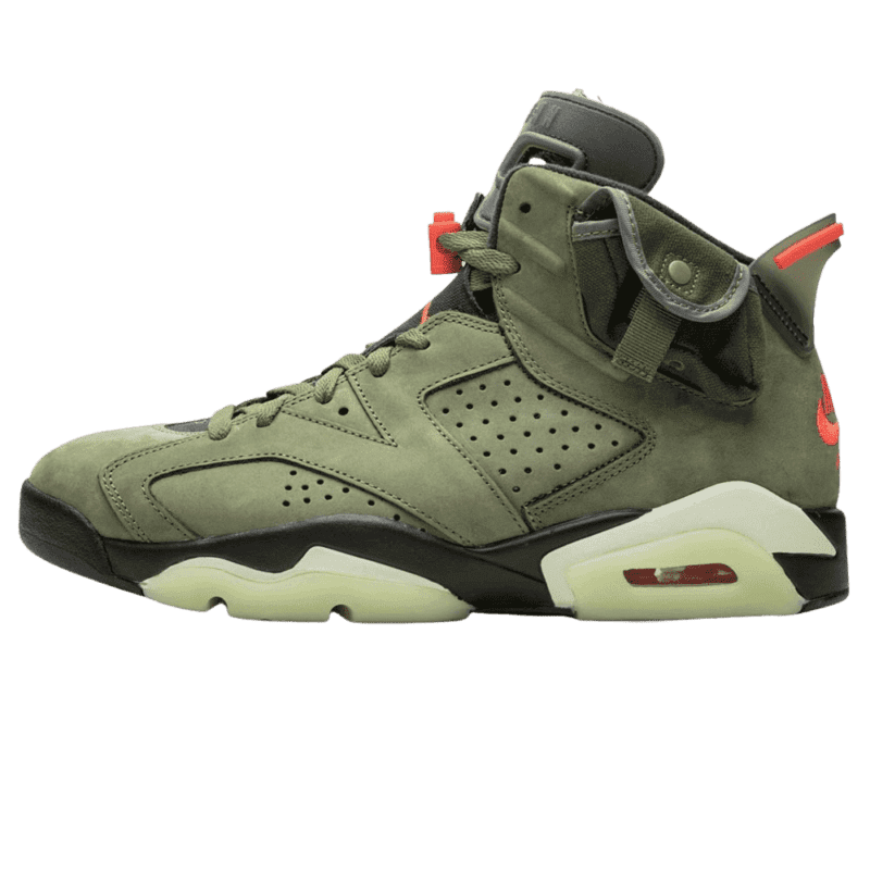 Travis Scott x Pandabuy Jordan 6 Retro 'Olive'