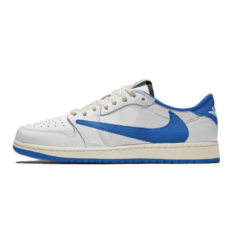 Travis Scott x Fragment x Pandabuy Jordan 1 Low OG Military Blue