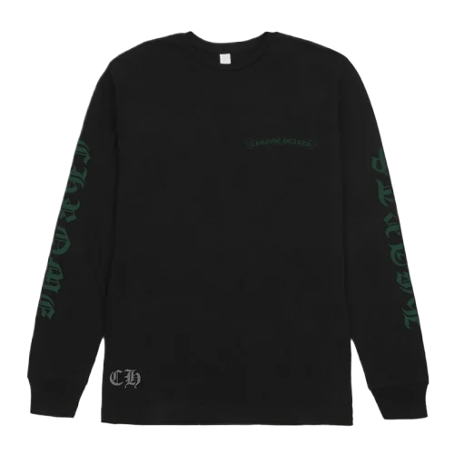 Chrome Hearts Multi Green Cemetry Cross Limited Edition Sweatshirt
