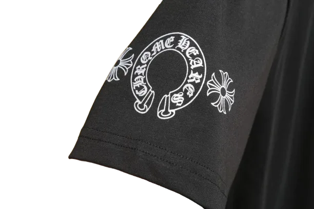 Chrome-Hearts-Black-Drop-Sleeve-Versatile-T-Shirt-3.webp