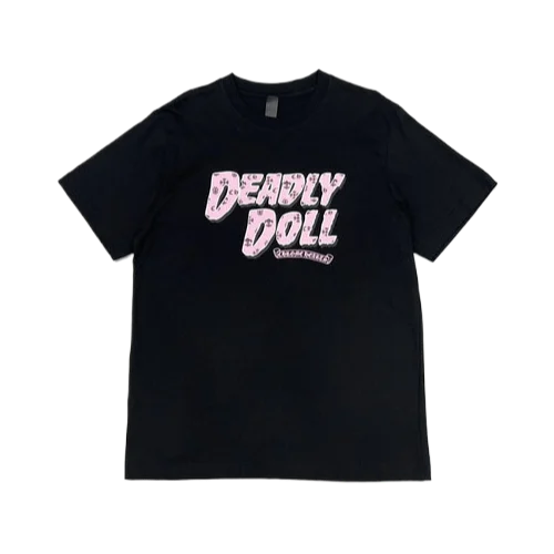 Chrome Hearts Deadly Doll Cemetery Crosses Tee