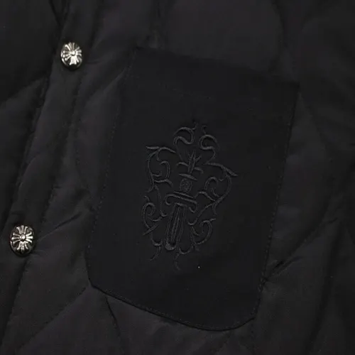 Chrome Hearts Black Mustard Puffer Jacket