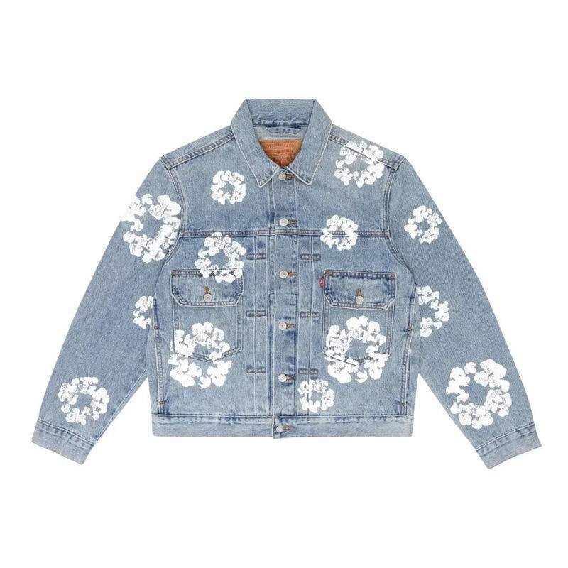 Denim Tears x Levi's Jacket Light Wash Blue