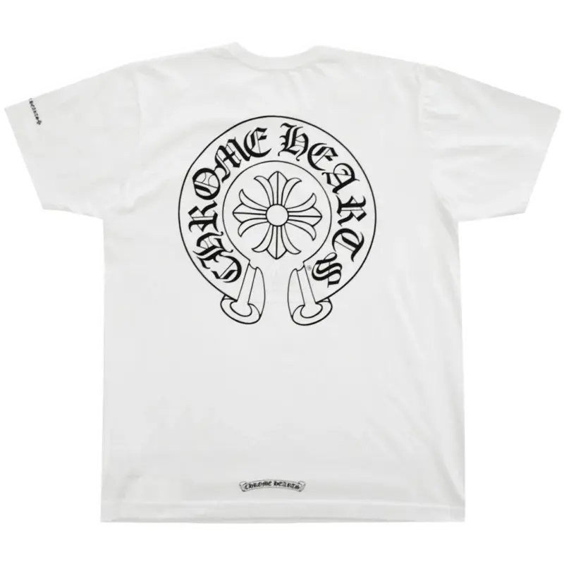 Chrome Hearts Horseshoe Short Sleeve T-Shirt