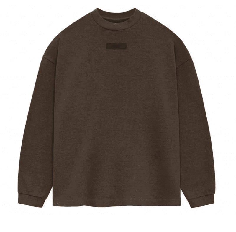 Fear of God Essentials Core Collection L/S Tee Heather Wood
