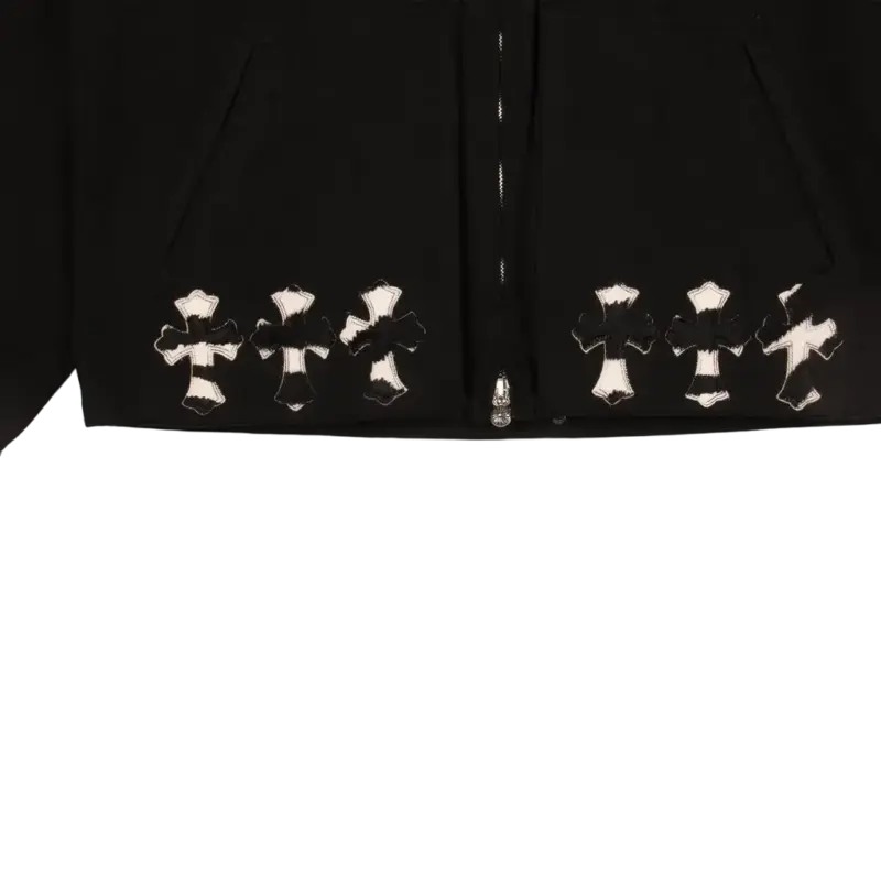 Zebra Cross Patch Street Meat Work Jacket , Chrome Hearts